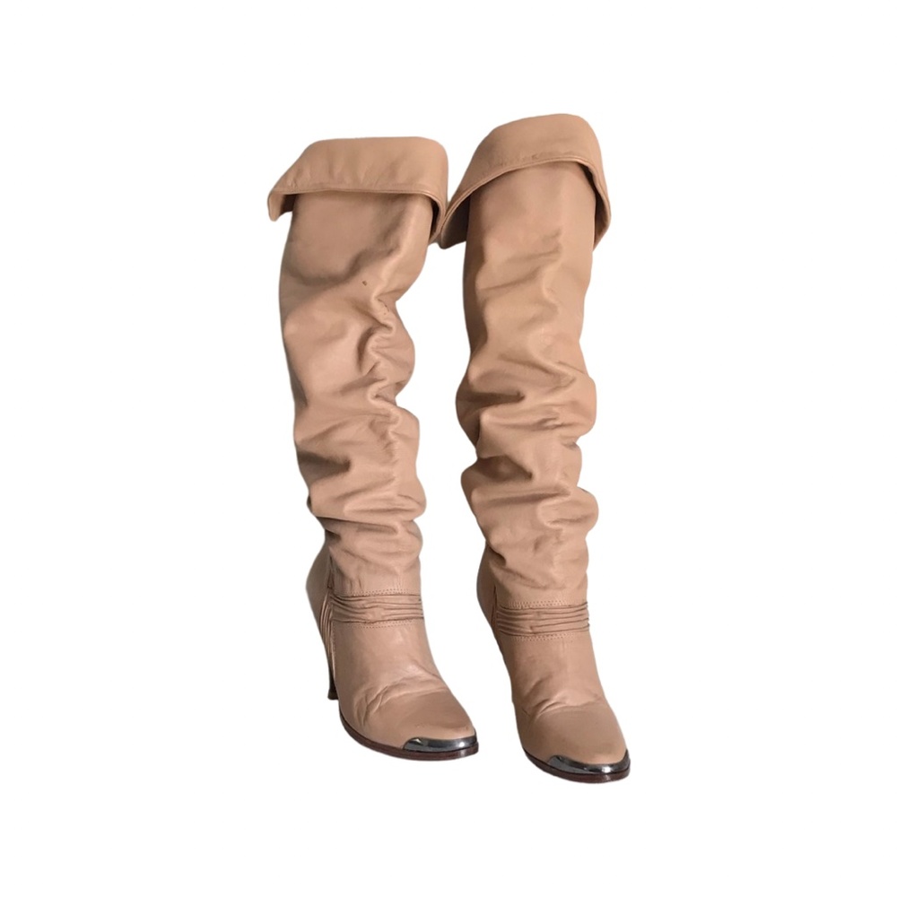 Vintage Knee High Leather Boots